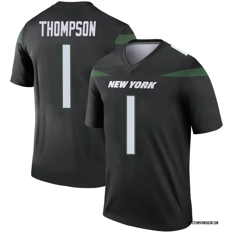 Youth New York Jets Deonte Thompson Stealth Black Legend Color ...